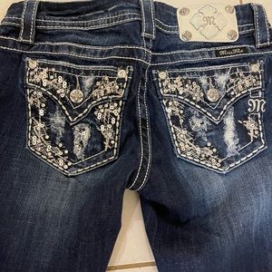 Miss Me Mid-rise easy boot Jeans size 25